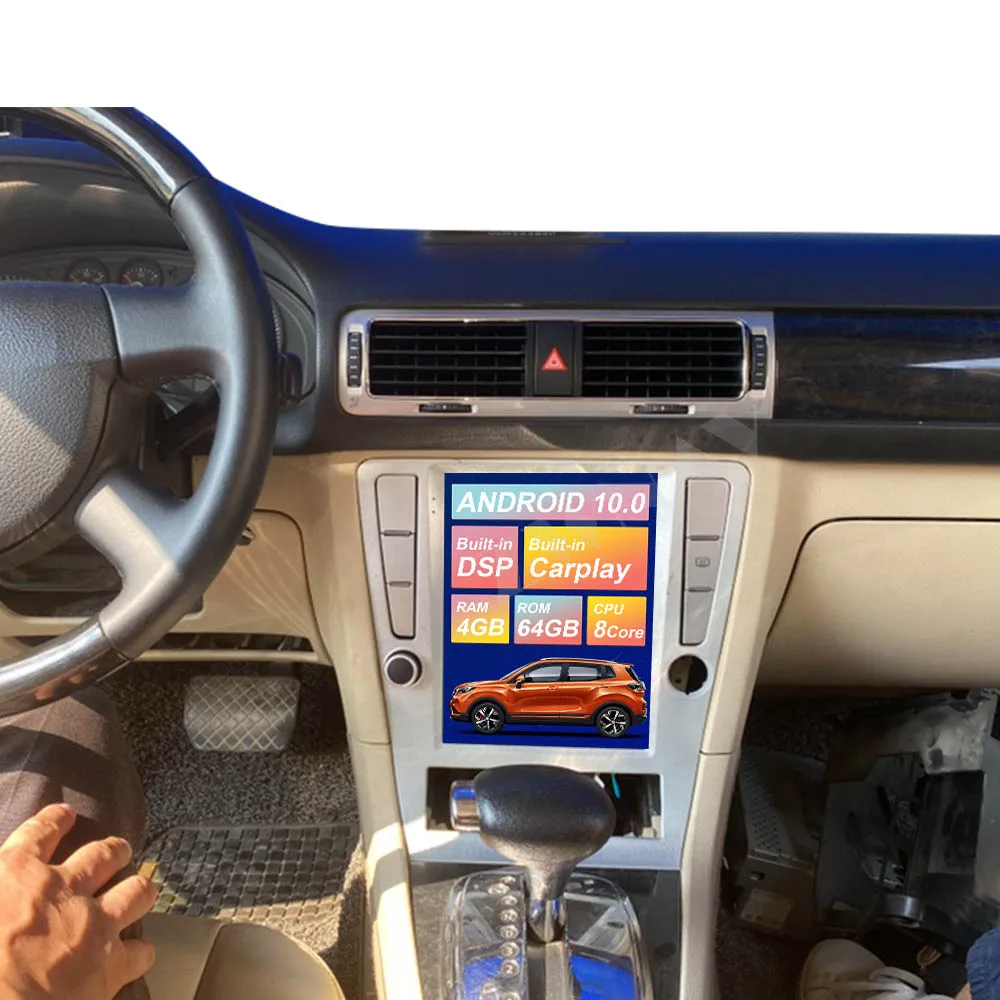 Android 10 0 Tesla большой экран автомобильное радио GPS навигация для VW Passat B7 2009 2017