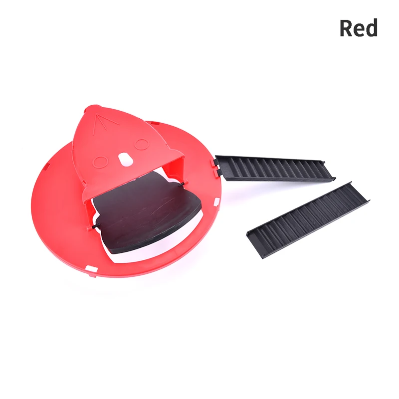 Rattenfalle, Eimer-Mausefallen, Mausfangwerkzeug – Automatische Mausefalle mit Flip-and-Slide-Deckel, wiederverwendbare Mausefalle