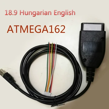 

Electrical Testers General OBDII 16Pin USB Interface FOR Seat car 18.9 Hungarian/English ATMEGA162+16V8+FT232RQ