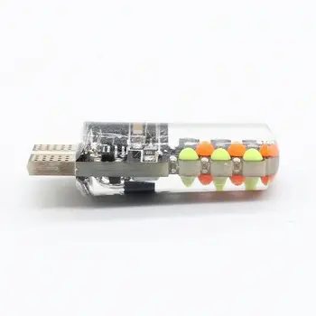 

5 Sets T10 12V RGB Light 1.3W Replacement Universal COB Remote Control