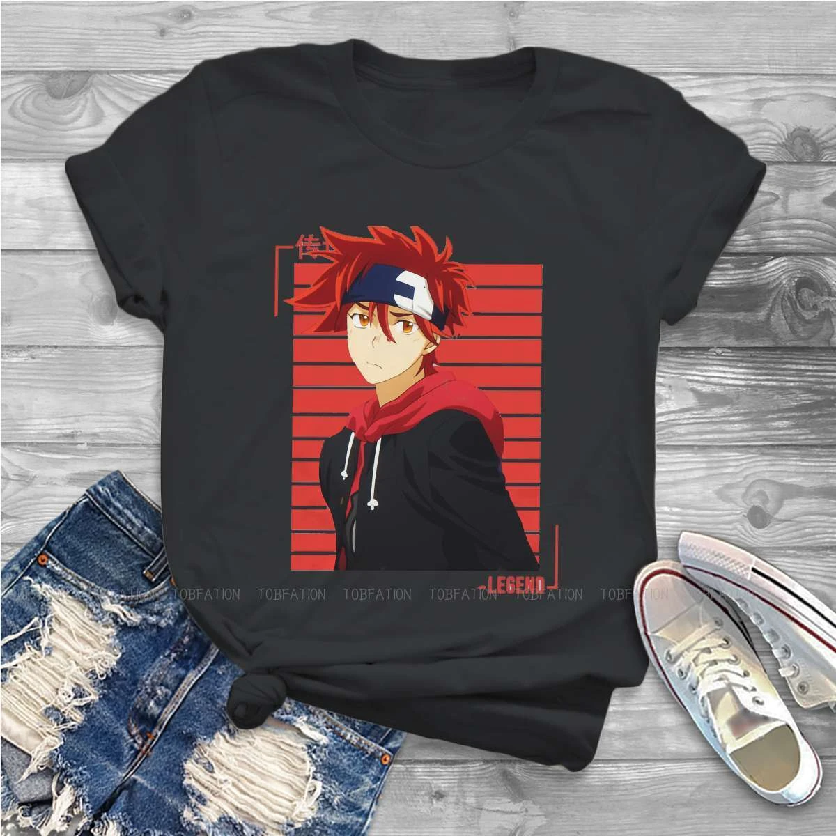 Camiseta Kawaii de manga corta mujer, Blusas de Anime de la serie Infinity Janpan, Tops Vintage tamaño, SK8|Camisetas| - AliExpress