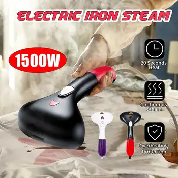 

Handheld Steamer Clothes 1500W Garment Steamer 20S Fast-Heat Portable Steam Iron For Clothing Steam Brush Ironing Machine USplug