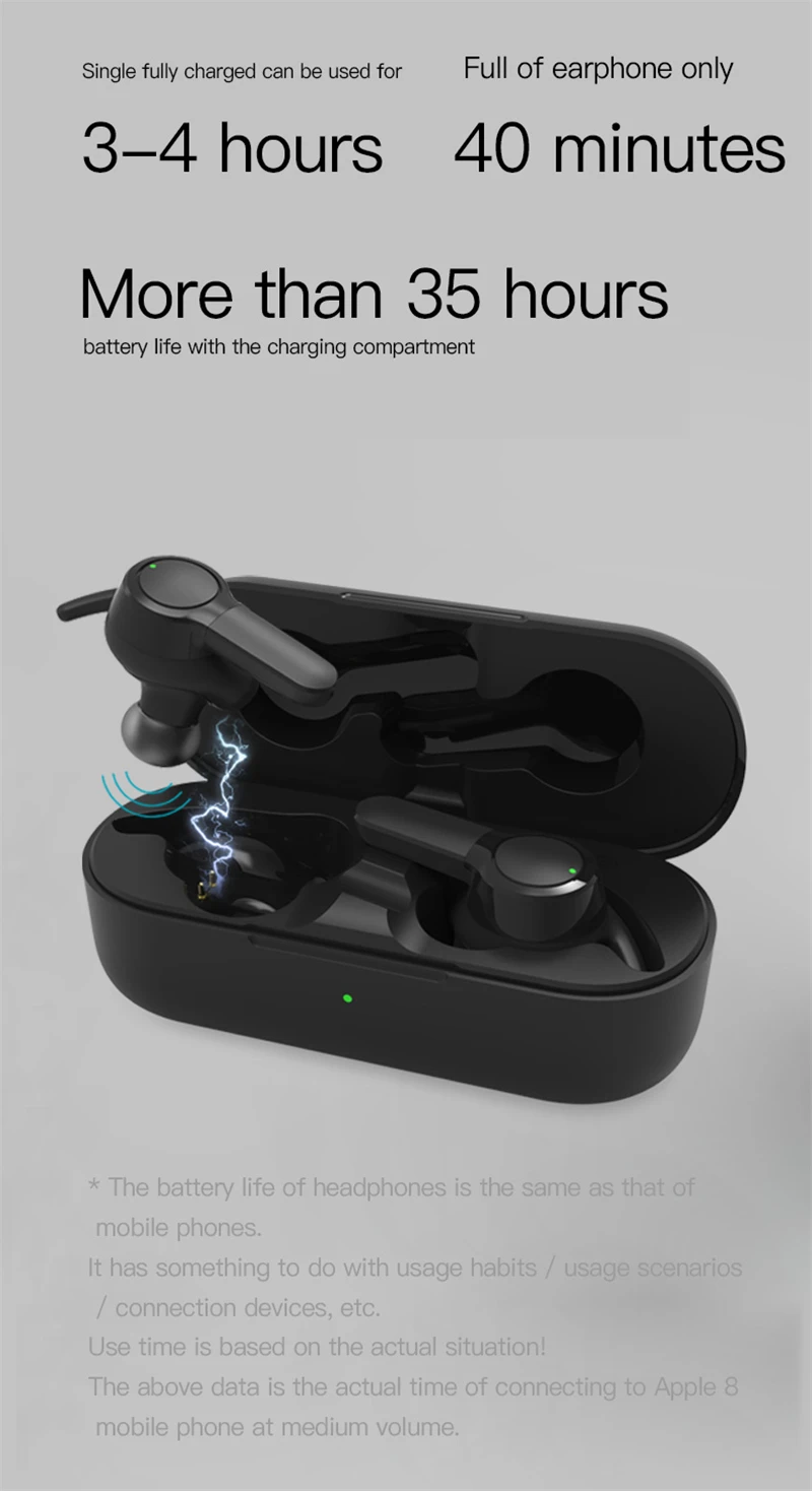 TS04 TWS Bluetooth 5,0 крюк наушники водонепроницаемые беспроводные наушники Стерео шумоподавление Спортивная гарнитура с микрофоном 4h время музыки manos libres bluetooth telefono oreja extra bass earphone ecouteur ip