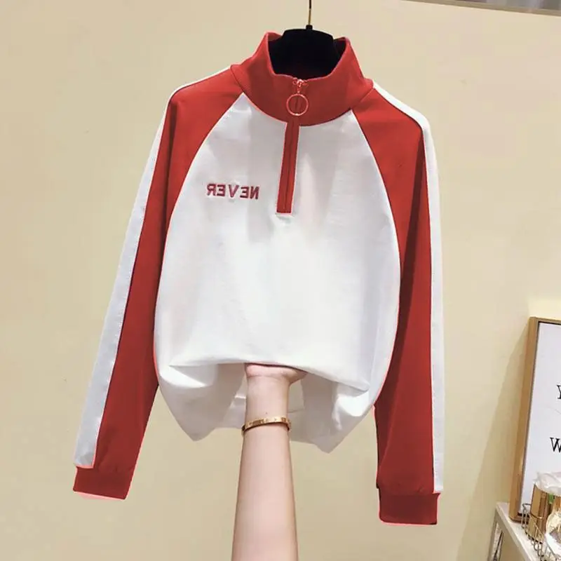 

Long-sleeved Women Korean Style Loose Jacket Women Tide Spring And Autumn Women's New Style Thin Students Hoodies
