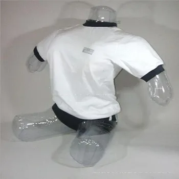 

PVC 91*57*89cm Inflatable female mannequin body hand feet transparent Inflatable maniqui for cloth Panties transparent doll D082