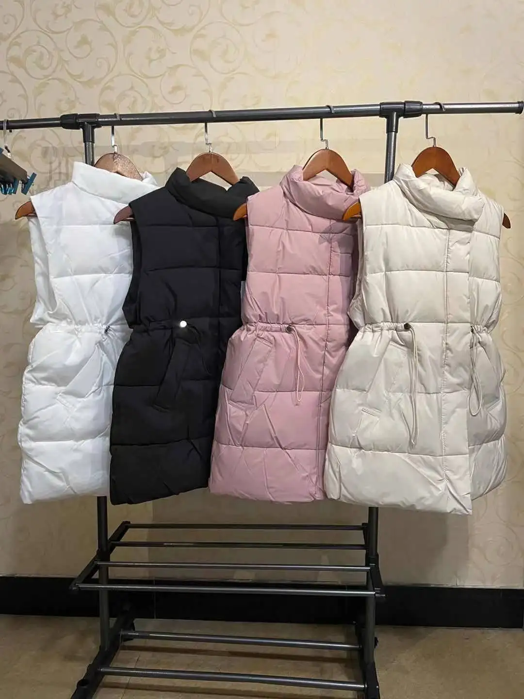 WenQing-Chaleco ligero acolchado con cremallera para mujer, abrigos de algodón cálidos para primavera y otoño, M-XL cortavientos de Color sólido, novedad de 2021
