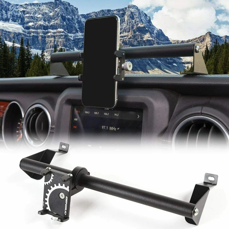 Car Mobile Phone Holder Mounting Bracket Is Suitable for JEEP Wrangler JL &amp Amp Gladiator 2018-2020 | Автомобили и мотоциклы