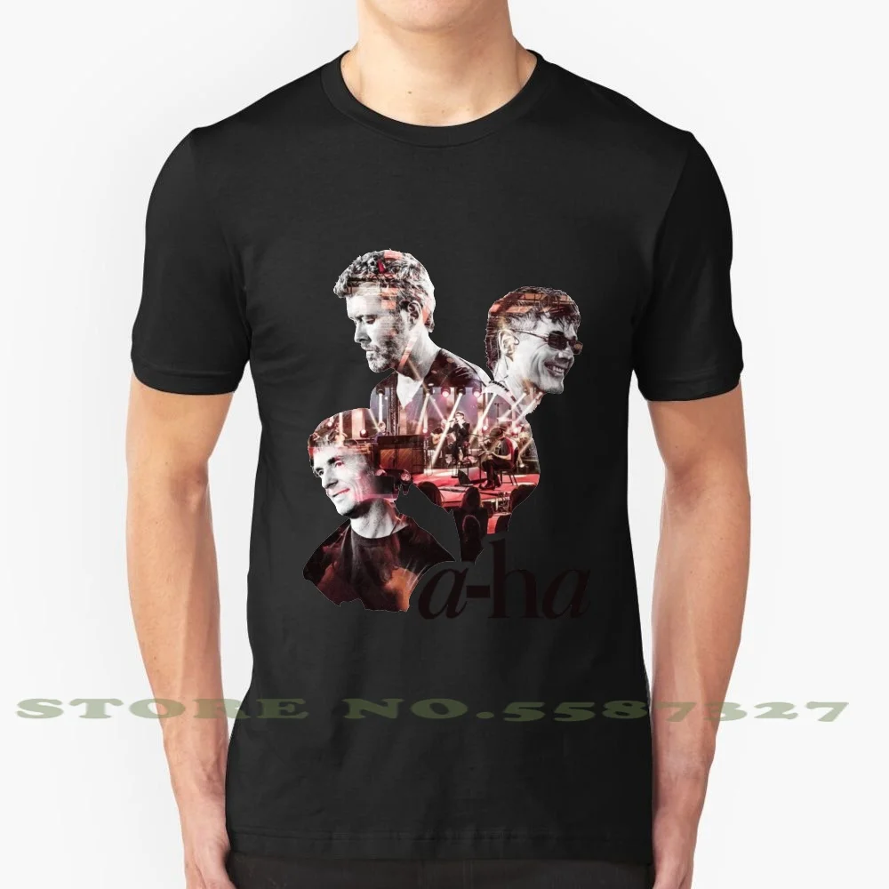 Aha Fashion Vintage Tshirt T Shirts A Ha Paul Waaktaar Savoy Norway Norwegian Synthpop New Wave | Мужская одежда