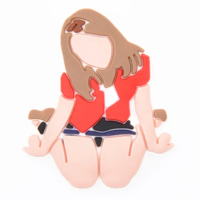 New Arrival 1 Pcs Croc Shoe Charms Cartoon Famous Superstar Clog Shoes Accessories Celebrity Singer Popular Actress Decorations c0497