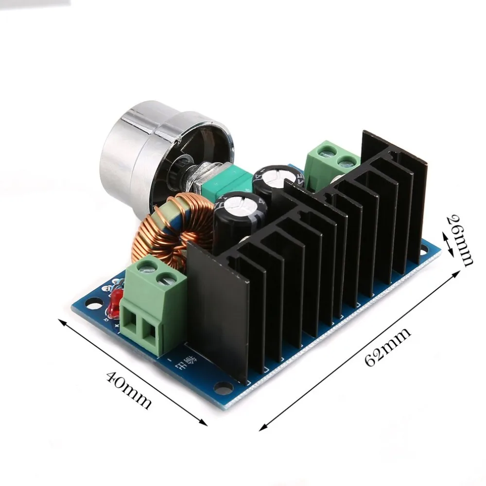 XL4016E1 DC-DC понижающий преобразователь Питание модуль 4 V-40 V Регулируемый понижающий шин Напряжение регулятор Максимальная 8A высокое Мощность