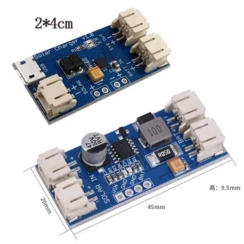 

CN3065 Mini Solar Lithium Battery Charger Board Lipo Battery Charging Module Solar Panel Micro USB for Outdoor Camping Sports