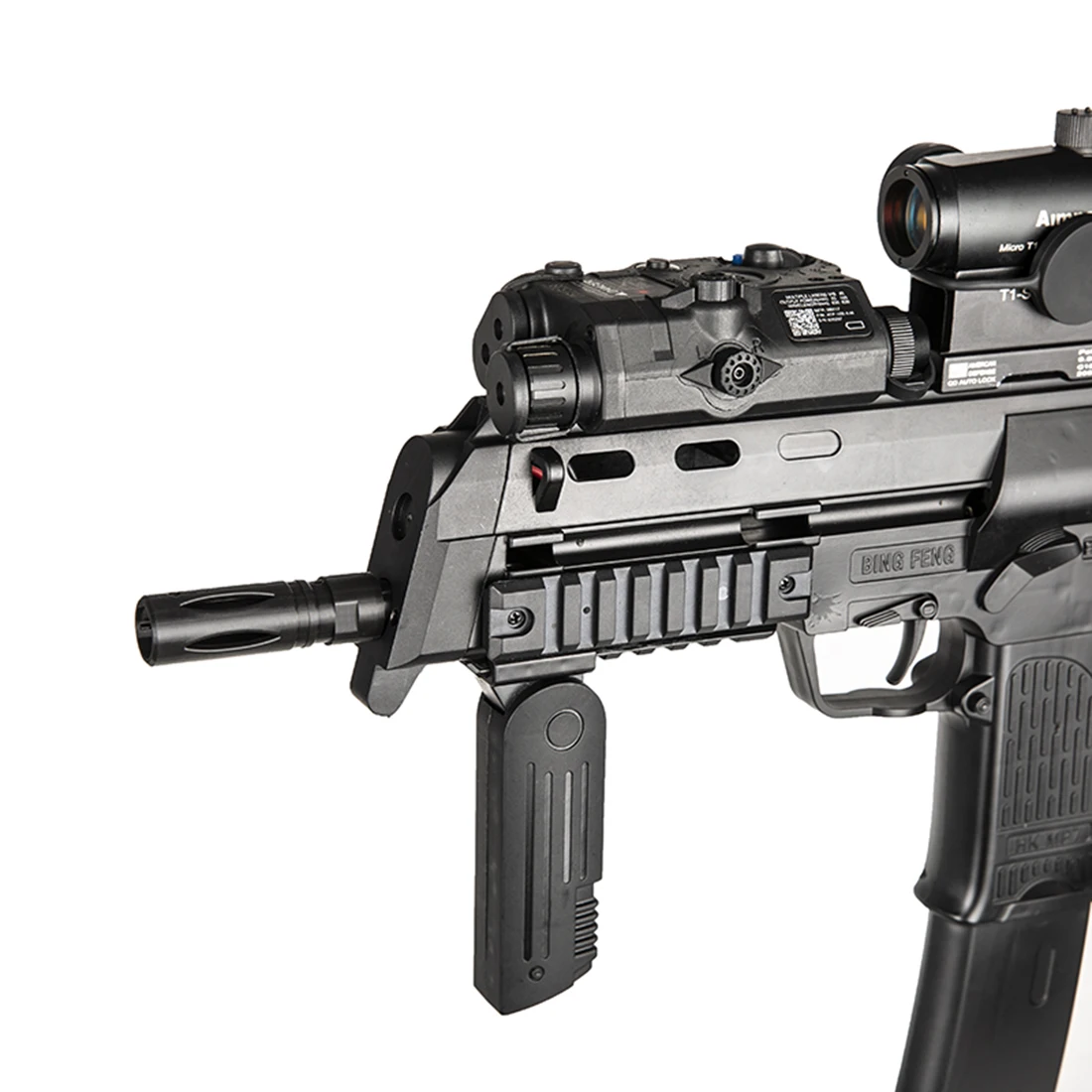DK Регулируемый Hop Up для BF MP7 Gen.2/Gen.3 водные гелевые бусинки Blaster-черный