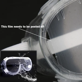

Eye Glasses Protection Protective Safety Riding Eyewear Vented Glasses Work Lab Sand Prevention Goggles Protection Glasses