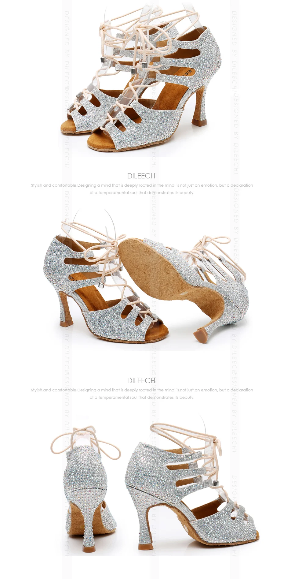 鞋子图片展示-银色-2
