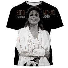 New classical Michael Jackson t shirt men women 3D printed fashion tshirt hip hop streetwear casual summer tops dropshipping