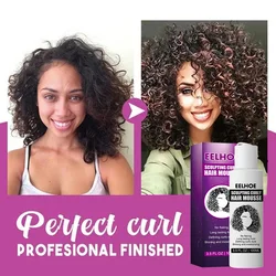 100ml Curly Hair Mousse Anti-Frizz Hair Boost Defining Cream Long Lasting Hold Hair Repair Moisturize Mousse for Women