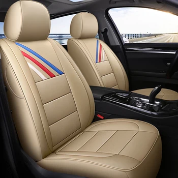 

custom Exactly Fit Full Car Seat Cover cowhide For auto BMW X5 X1 X3 X4 X6 X6M 120I 125I 116I 118I 2 3 4 5 Series car accessorie