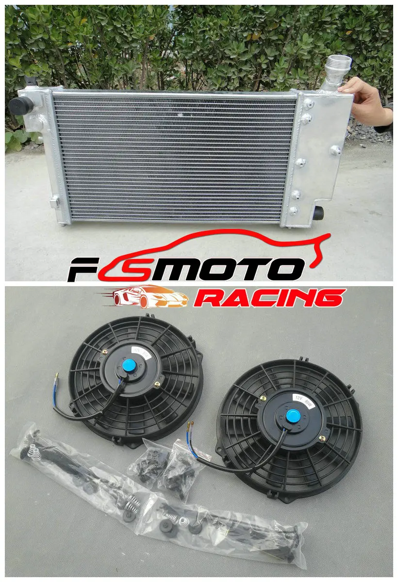 Для PEUGEOT 106 GTI & RALLYE/CITROEN SAXO/VTR 1991 2001 1992 1993 1994 1995 1996 1997 1998 99 00 01 алюминиевый радиатор +
