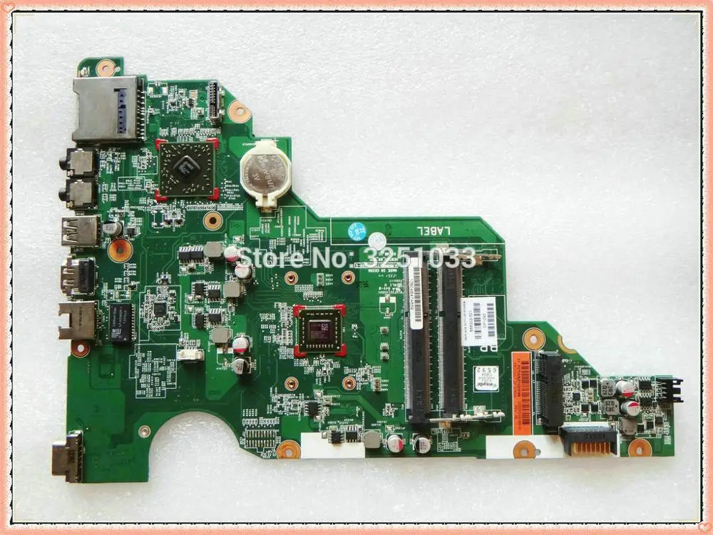 688303-501 688303-001 для ноутбука HP CQ58 материнской платы 2000 PN 010172W00-600-G Материнская плата