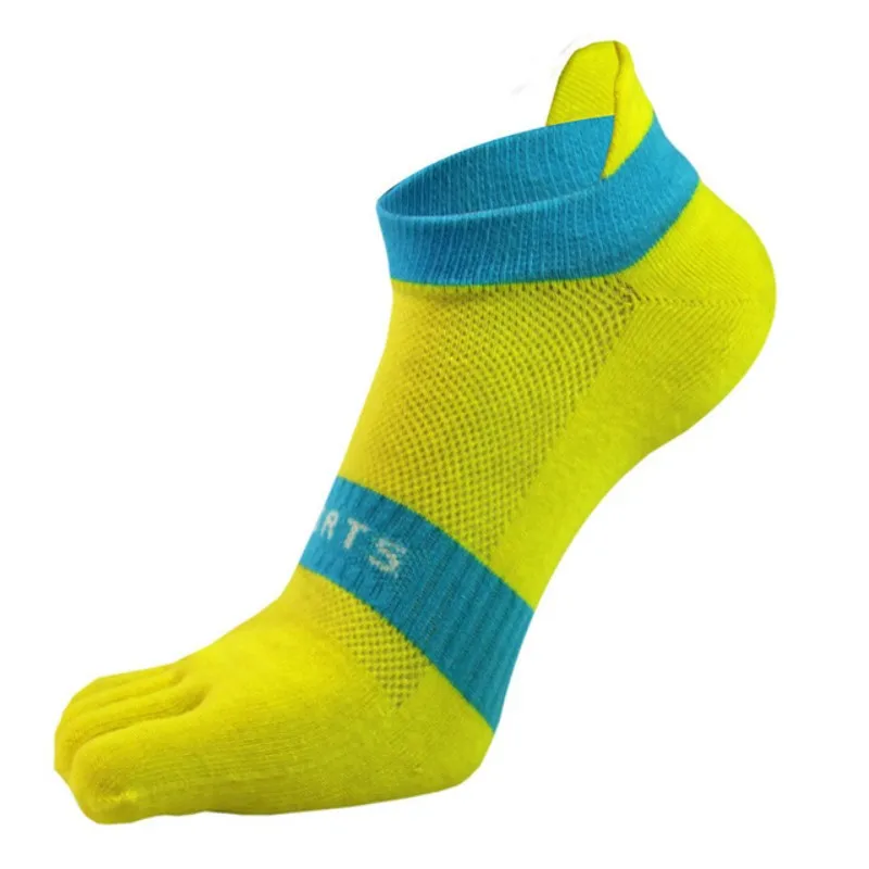 Cotton Five Finger Socks Mens Sports Breathable Comfortable Shaping Anti Friction Men's Socks