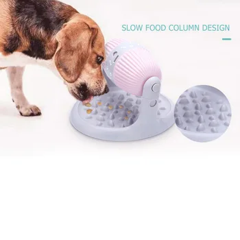 

Interactive Dog Cat Toys Funny Pet Dog Cylinder Rolling Leakage Food Container Cat Slow Leaking Food Ball Puppy IQ Training Toy