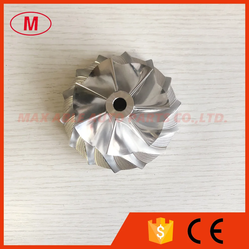S300 169565 61.40/84.62mm 7+7 blades turbo billet/milling/aluminum 2618 compressor wheel for Racing | Автомобили и мотоциклы