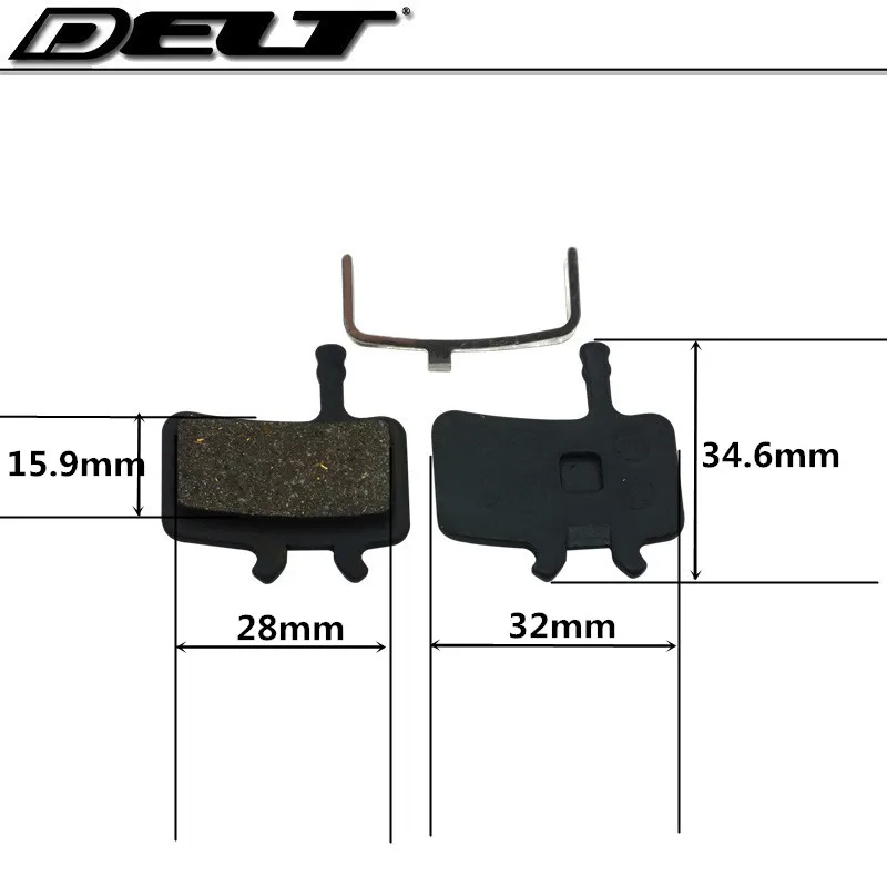 1 пара MTB велосипед дисковые Тормозные колодки полуметаллические для SRAM AVID BB7 J3 J5 J7 JUICY7 JUICY3 JUICY5 велосипед часть