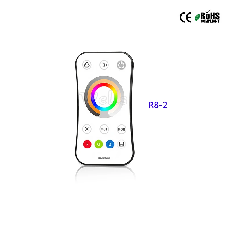 V5 M RGB + CCT 5CH светодиодный контроллер DC12 24V 15A приемник R8 2 4G пульт дистанционного