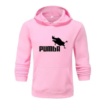 

2020 new Fashion Funny Hoodies Homme Pumba Hoodie Men Women Long Sleeves Sweatshirt Cool Print Fashion Streetwear Hoody