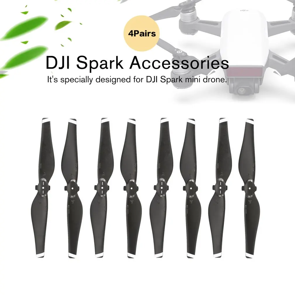 4 Pairs 5332 Low-Noise Quick Release CW CCW Blades Props Propellers for DJI Mavic Air FPV Foldable Drone RC Accessories Parts