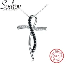 SODROV, романтическое поступление, 925 пробы, серебряное, хорошее ювелирное изделие, трендовые, Круглые, для помолвки, ожерелья и подвески для женщин, P114