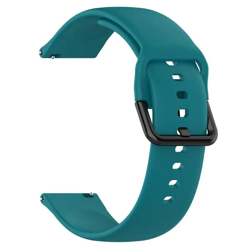 Мягкий силиконовый сменный спортивный ремешок для samsung Galaxy Watch Active 2 40 мм 44 мм L ремешок на запястье аксессуары Прямая поставка - Цвет ремешка: Green
