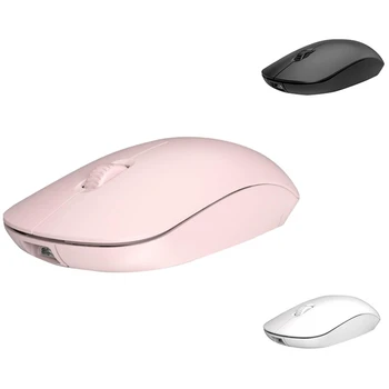 

2.4Ghz Wireless Bluetooth Mouse 1200Dpi Rechargeable Silent Mouse Optical Mute Mice for Mac Pc Laptop Tablet