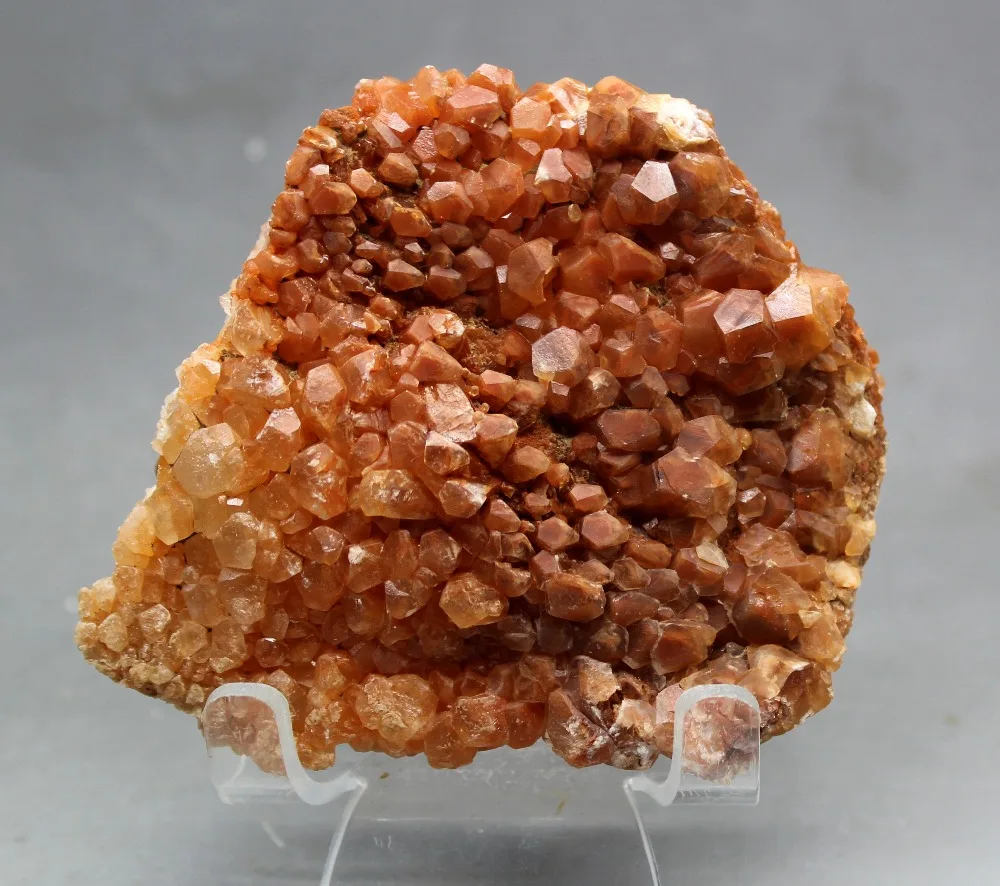 210g natural Orange calcite clusters mineral specimen stones and crystals healing crystals quartz gemstones free shipping