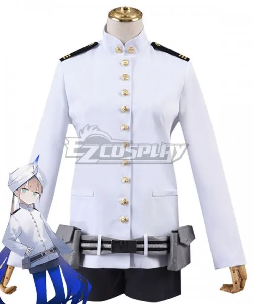 

Fate Grand Order Rider Nemo Stage1 костюм для взрослых, белое пальто, шорты, шляпа, пояс, Хэллоуин, костюм для косплея E001