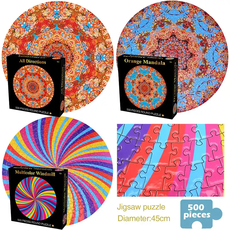 rompecabezas redondo