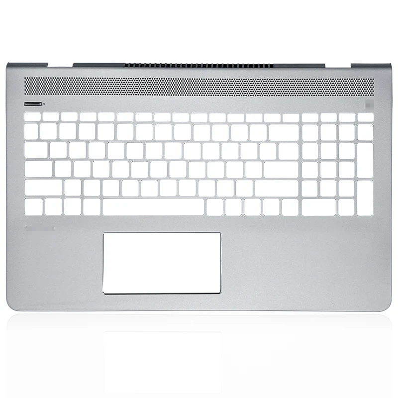 

Новый чехол для ноутбука HP Pavilion 15-CC, блестящий чехол с подставкой для рук, серебристый чехол