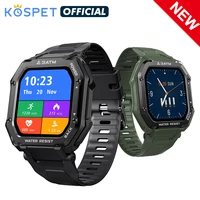 KOSPET 2021 Smart Watch ROCK Rugged Watch For Men Outdoor Sports Waterproof Fitness Tracker Blood Pressure Monitor smartwatch 1