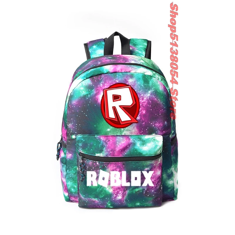 Красочные Звездные ROBLOX cartable skolaire детские школьные сумки для девочек plecak szkolny Школьный Рюкзак Для Подростка mochila