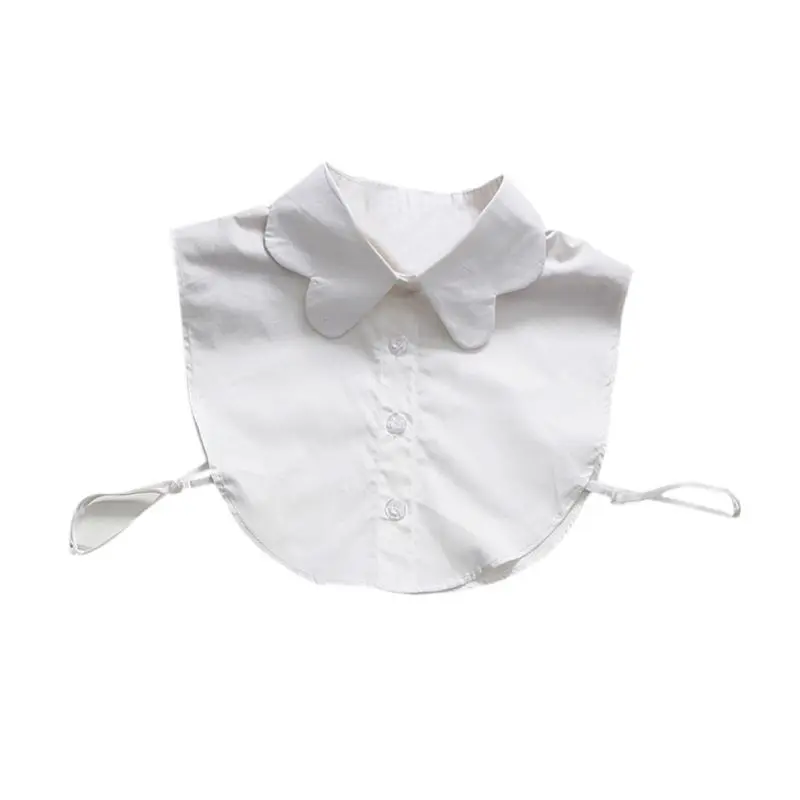 A9 Shirt Fake Collar Tie Vintage Detachable Collar False Collar Lapel Blouse Top For Women Clothes Accessories - Цвет: A9