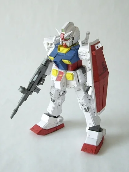 SD Gundam RX-78 Ka Ver Denes54 Бумага модель | Игрушки и хобби