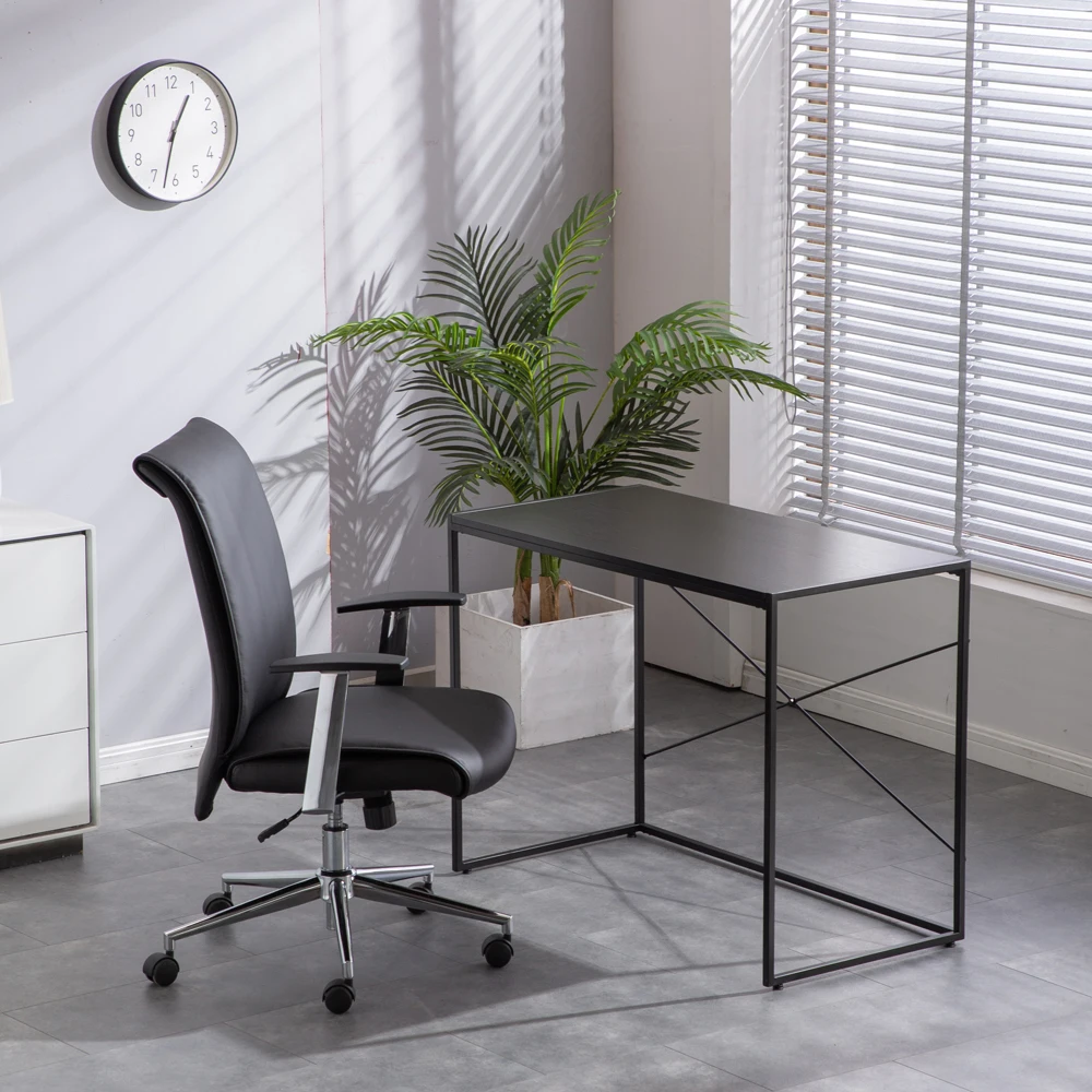 (100 x 50 x 75cm) Simple Crossing Student Table Computer Desk Study