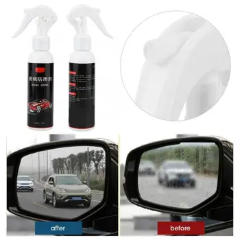 

120ml Car Front Windshield Anti-Rain Agent Rear View Mirror Repellent Liquid Agent with Towel Car Paint Care Rust Remover
