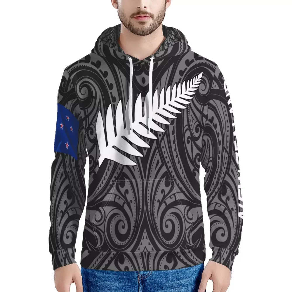 

New Fashion Men 3D Sweatshirts Print Maori Tattoo Hoodie - NEW ZEALAND Polynesian tatau Hooded Wholesale and retail Jackets Tops