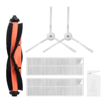 

6Pcs For Xiaomi Mijia G1 Main Brush Side Brush Filter For Xiaomi Mijia G1 Robot Vacuum Cleaner Accessories