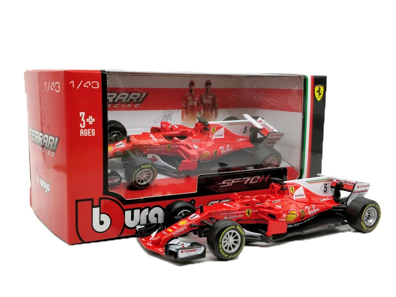 BBurago F1 весы 1:43 RedBull AMG W05 W07 SF71H SF70H SF16 RB13 RB14 RB15 SF90 литья под давлением гоночный автомобиль модель Машинки Игрушки