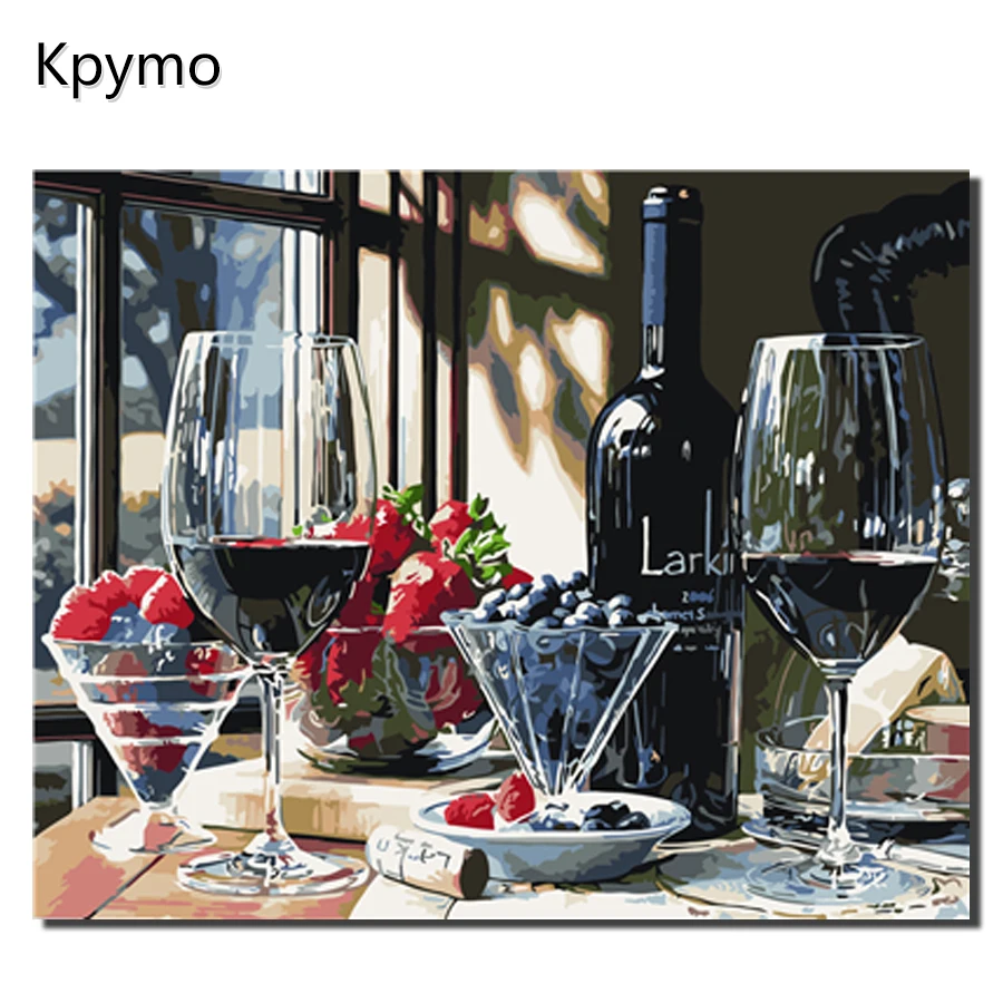 

Kpymo Venice water city Painting By Numbers Europe Abstract Painting Home Decor For Living Room Wall Art color numbers