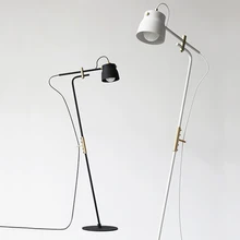 Промышленный напольный светильник в стиле лофт, светодиодный, в американском стиле ретро, индивидуальная креативная спальня, гостиная, кабинет, железный выдвижной торшер