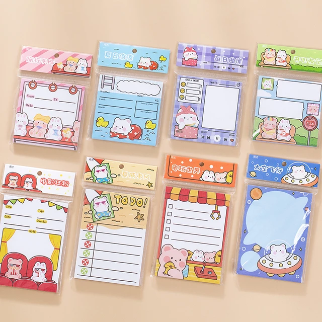 Set de papelería kawaii