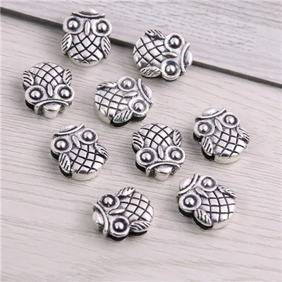 Antique Silver Сладкий колокол 20 шт два цвета смешанный стиль переходники для колесных дисков слайдер разделитель для украшения материал для изготовления ювелирных изделий для шнура 10 мм - Цвет: Antique Silver